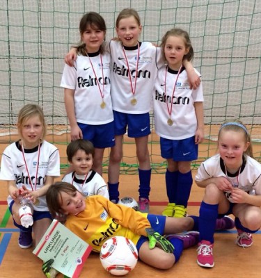2. Platz - Bestenermittlung Mädchen F des Th. Fußballverband