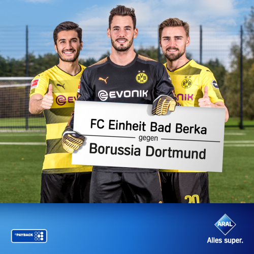 Freundschaftsspiel gegen Borussia Dortmund gewinnen