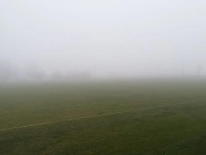 Spiel der zweiten Männermannschaft wegen Nebel abgesagt