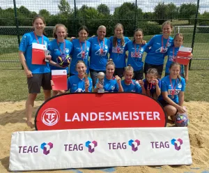 Beachsoccer Landesmeister und Vize-Landesmeister